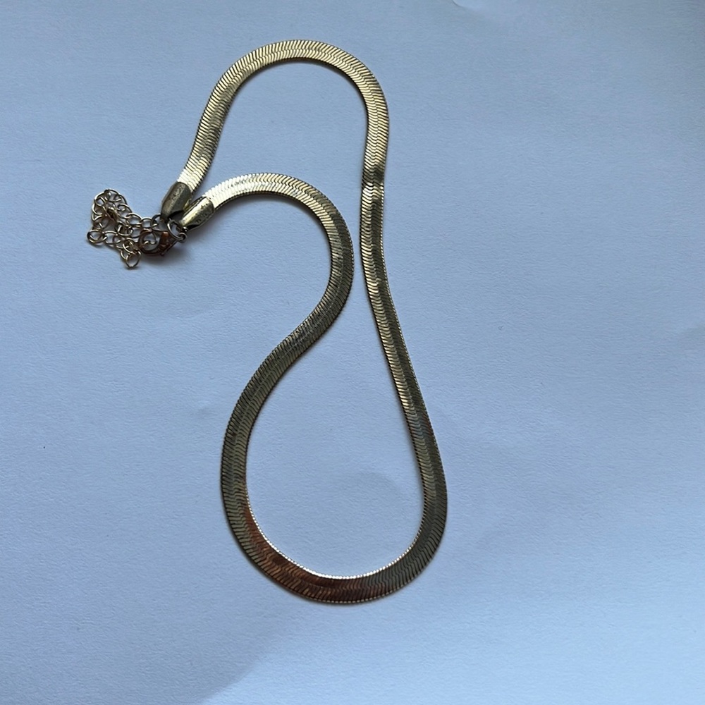 gold necklace